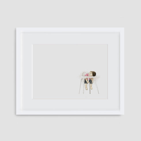 "SLEEPING LIKE A BABY" ARCHIVAL GICLEE PRINT